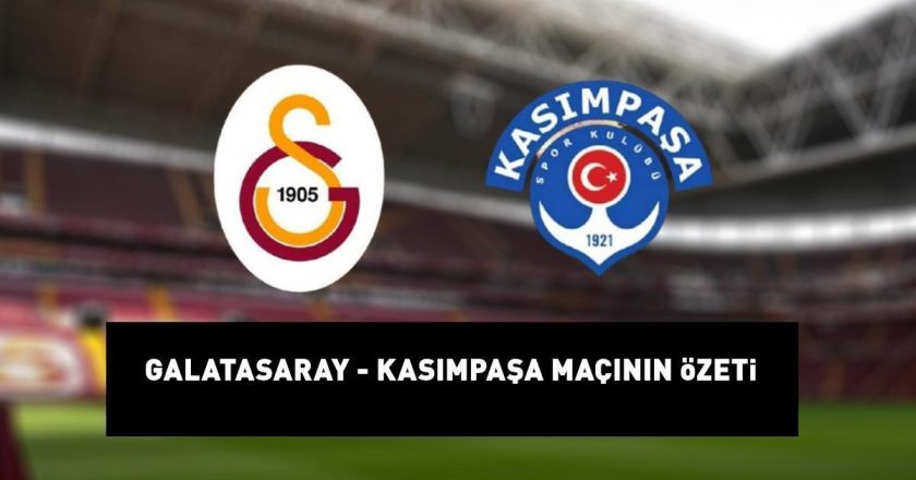 GALATASARAY 3 – 3 KASIMPAŞA MAÇ SONUCU | Galatasaray evinde 1 puanla yetindi