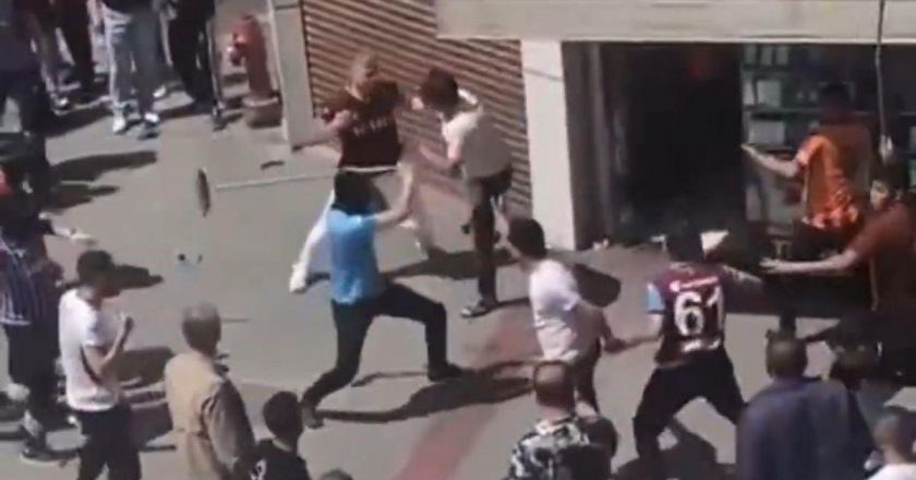 Gaziantep’in son maçından önce hayranlar arasında bir tartışma vardı