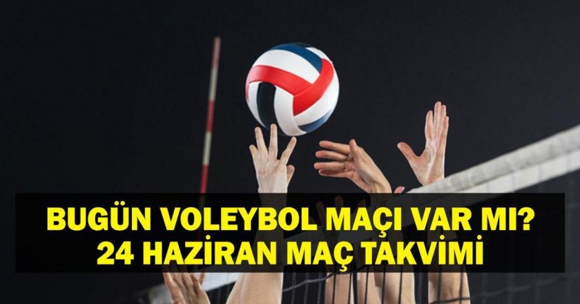Bugün voleybol maçı var mı? 24 Haziran Sultanlarının VNL maçı var mı? Net 3 haftalık Sultanlar Hollanda Ne Zaman Ne Zaman?