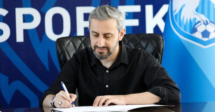 Serkan Özbalta görevine Erzurumspor FK’da başladı