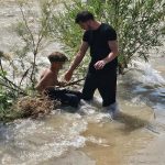 SIRT’de çaya giren üç çocuktan 2’si kurtarıldı