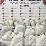 Kapakule’deki iki operasyonda 245 kilo 932 gram esrar ele geçirildi
