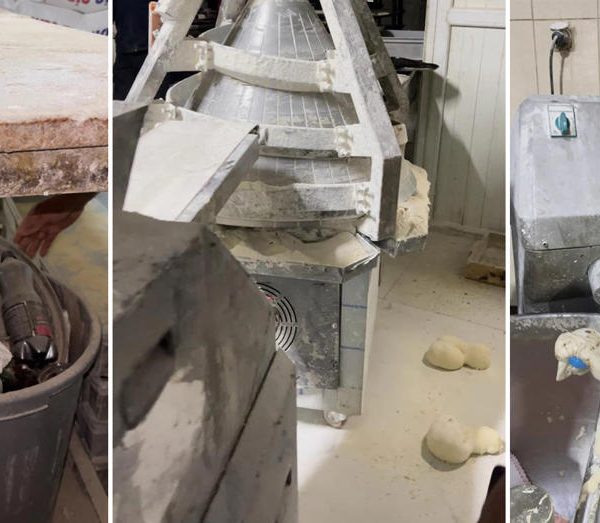 Fırın denetiminde şok edici manzaralar!